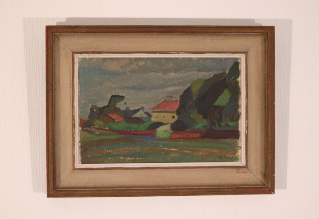 “Landscape with House” by Juho Suni