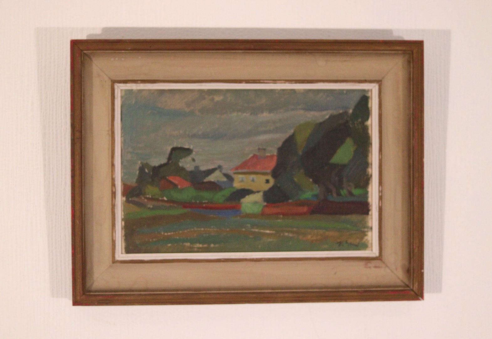 “Landscape with House” by Juho Suni