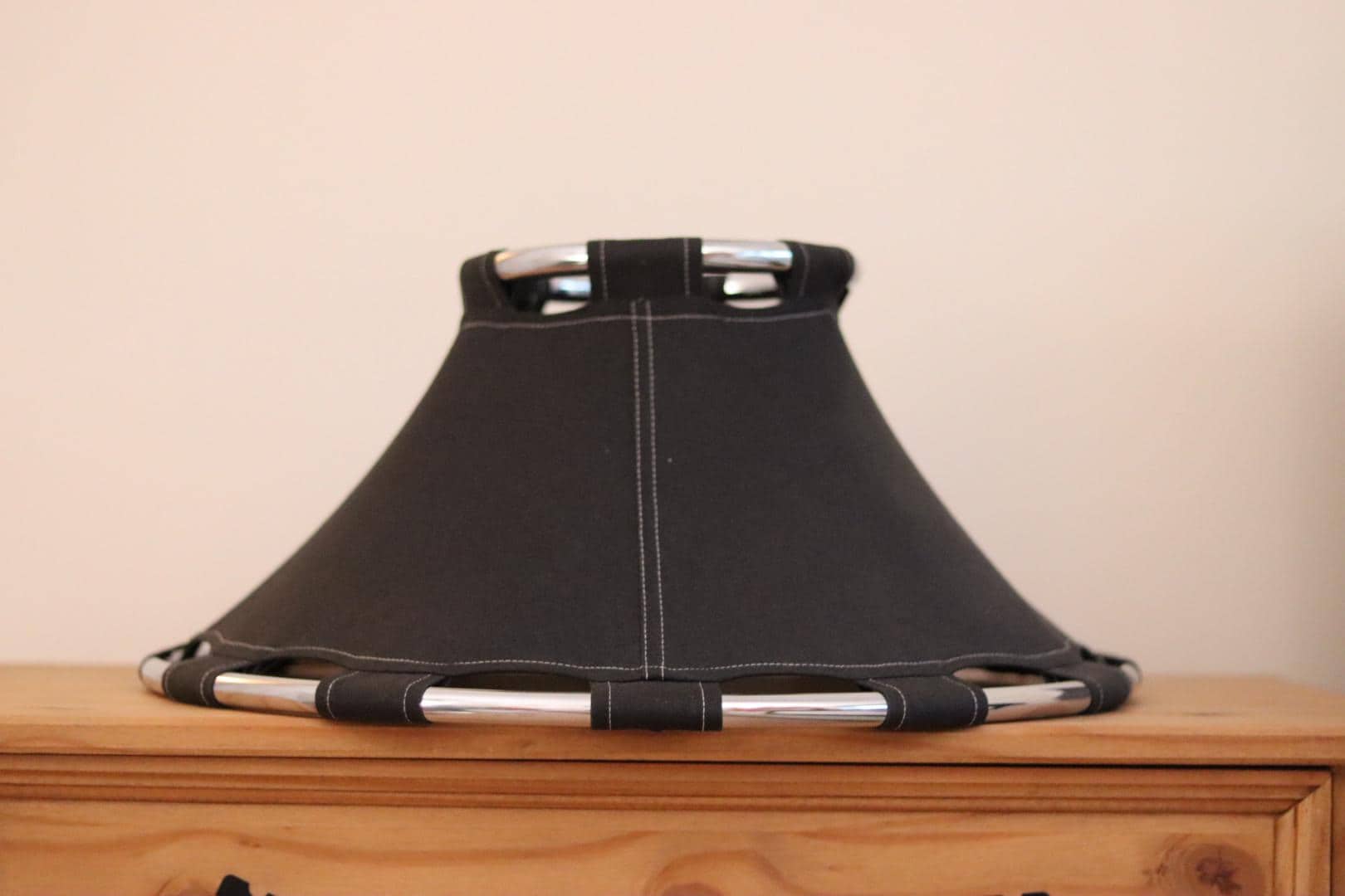 Chrome Table Lamp by Anna Ehrner for Ateljé Lyktan, 1970s