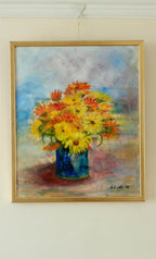 "Orange Bouquet 90" by Lilian Lindh