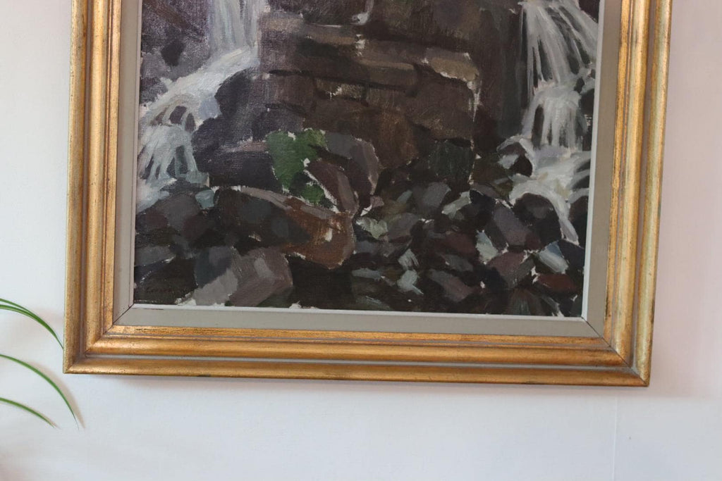 "Cubist Waterfall" – Larson