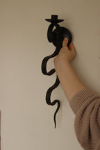 Pair of Mid-Century-Swedish Sconces with Black Coating