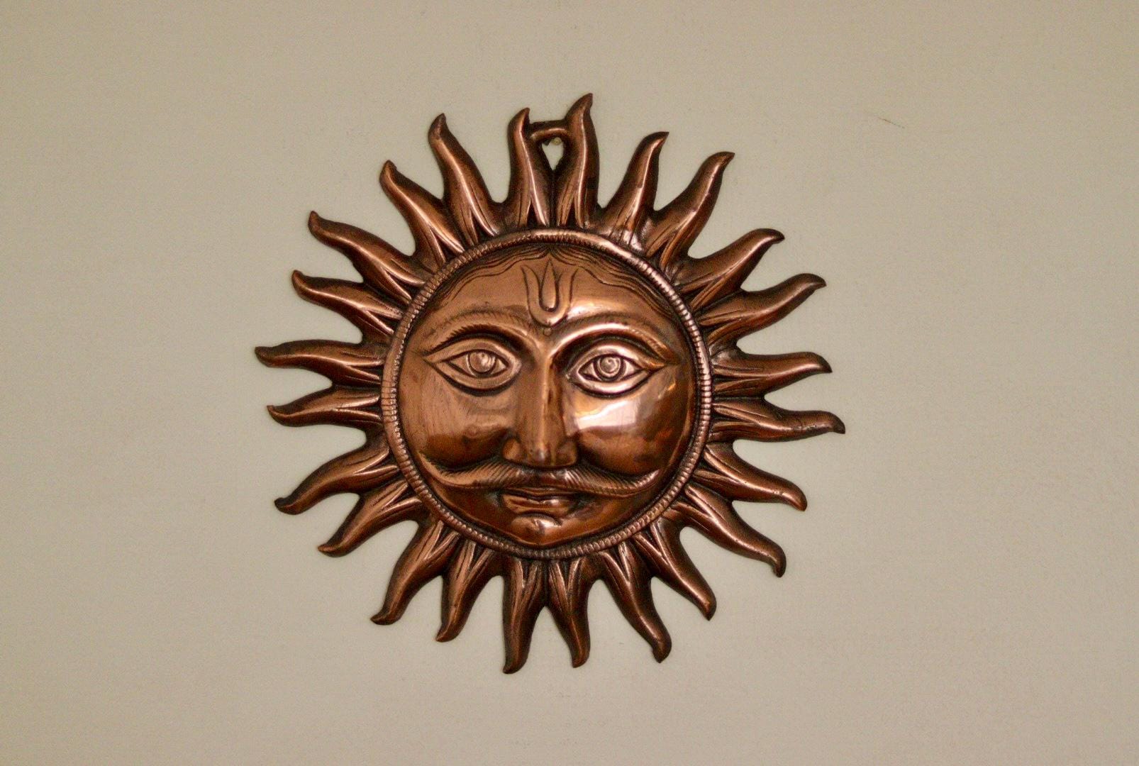 Vintage Copper Sun