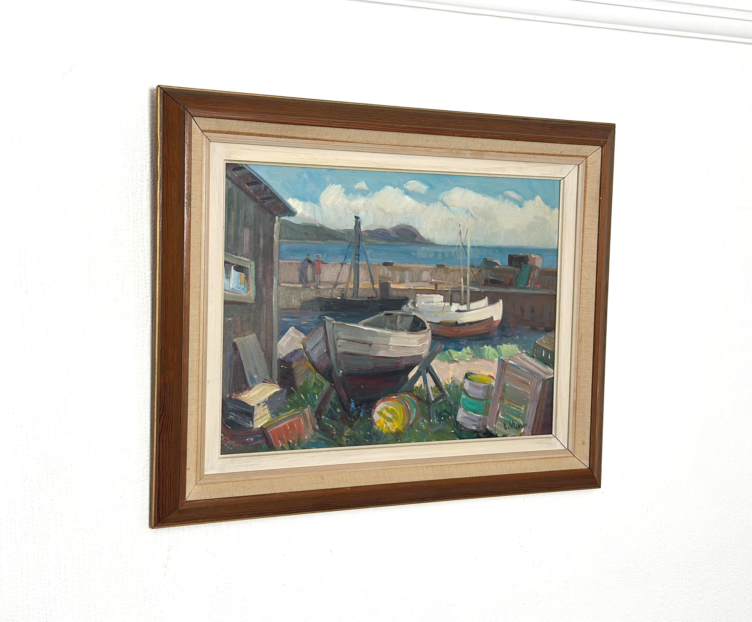 “Boats in Port” by Eskil Skans