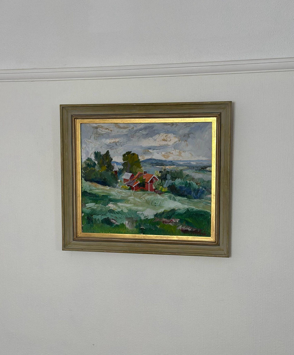 “Landscape” by Erik Boëthius (1897–1970)