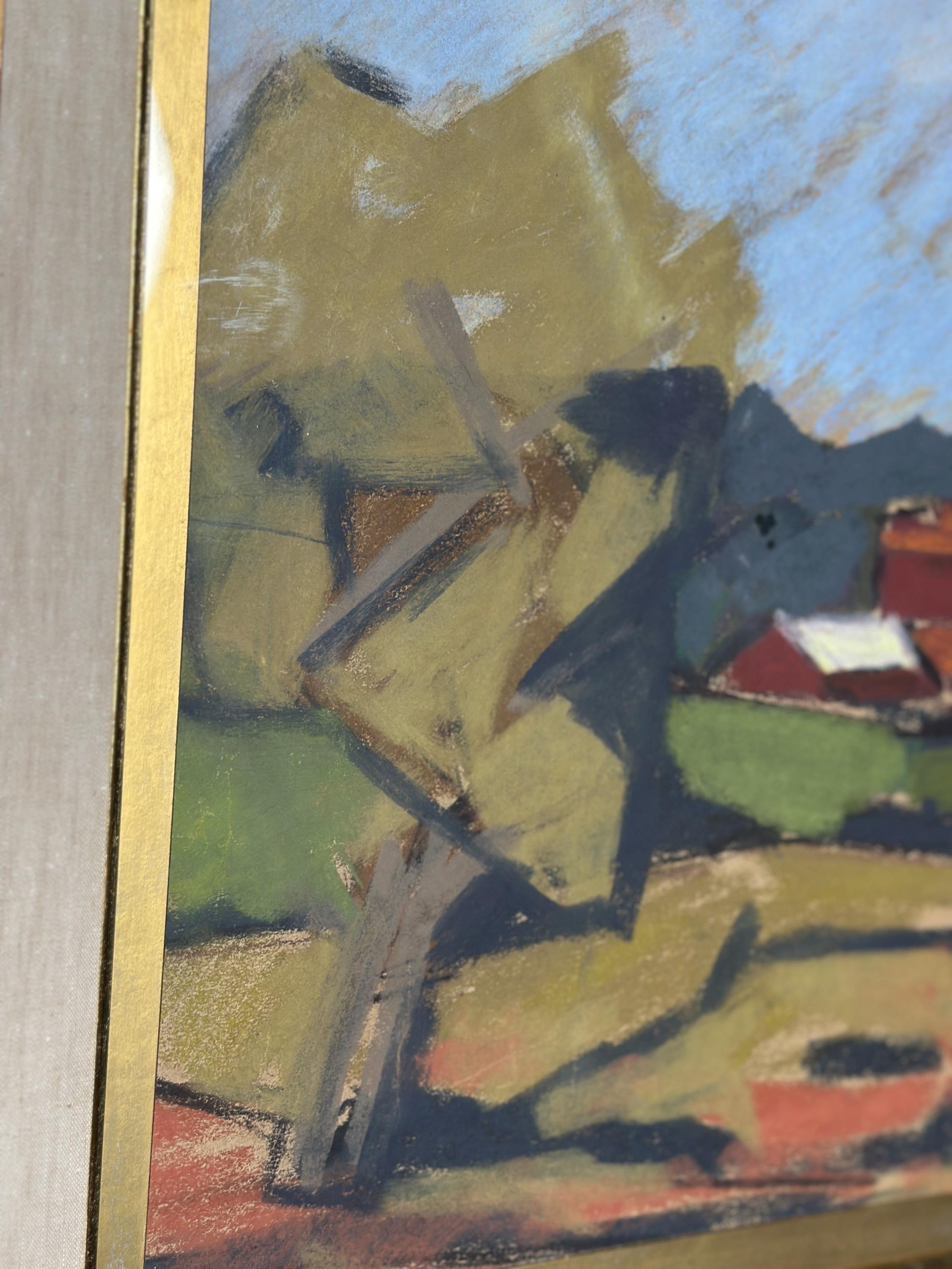 “Landscape with Tree” by Uno Lindberg