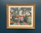 “On Bicycle” by Oskar Person – Signed