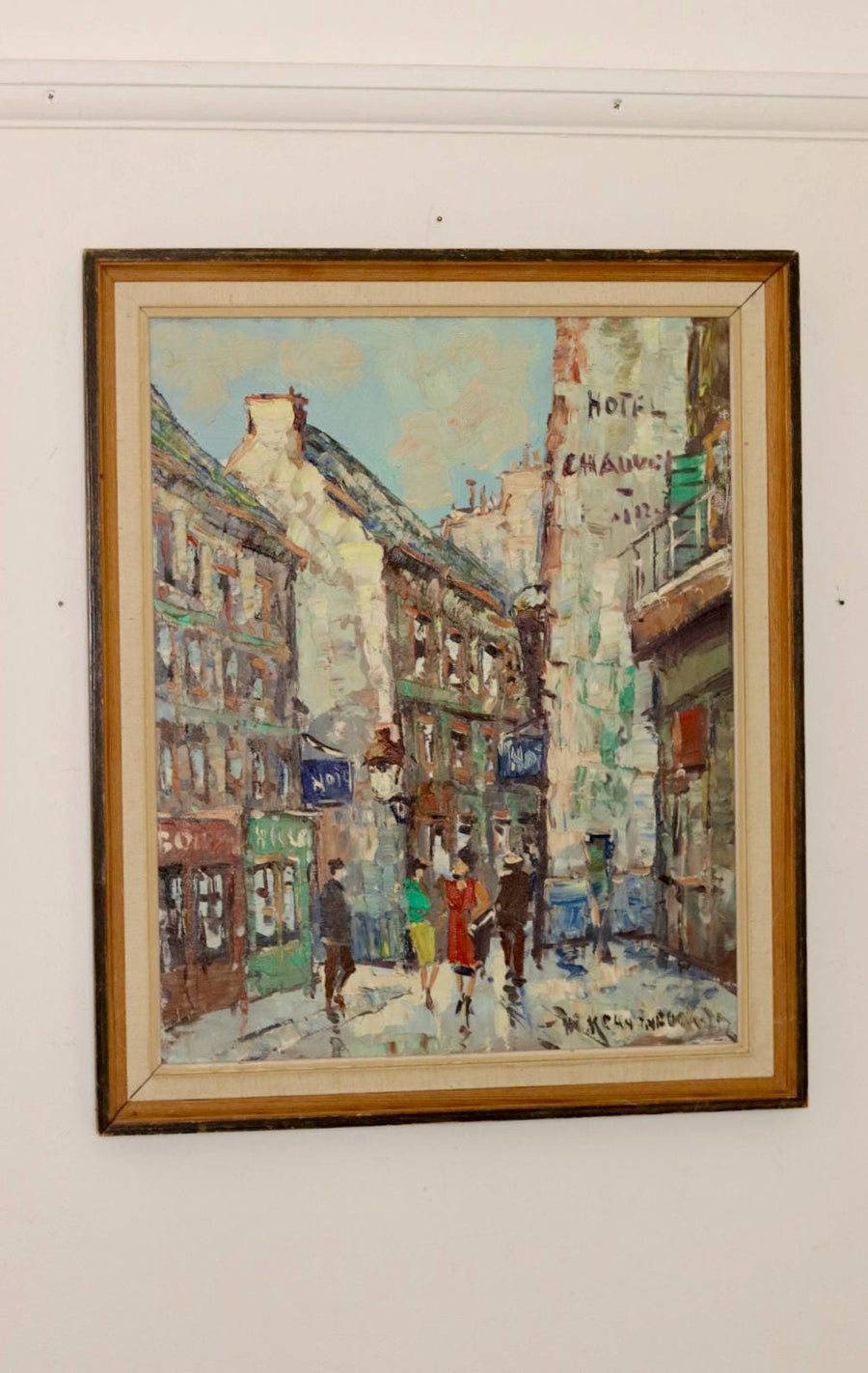 " Street view in Paris France" by Hendrik Cornelis Kranenburg