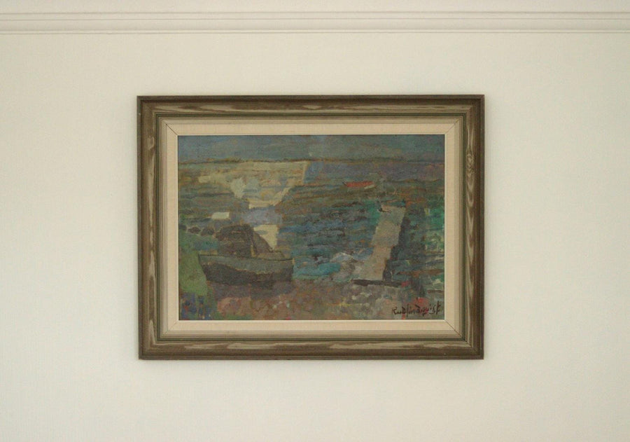 “Fishing Boat at the Pier” by R. Lindqvist