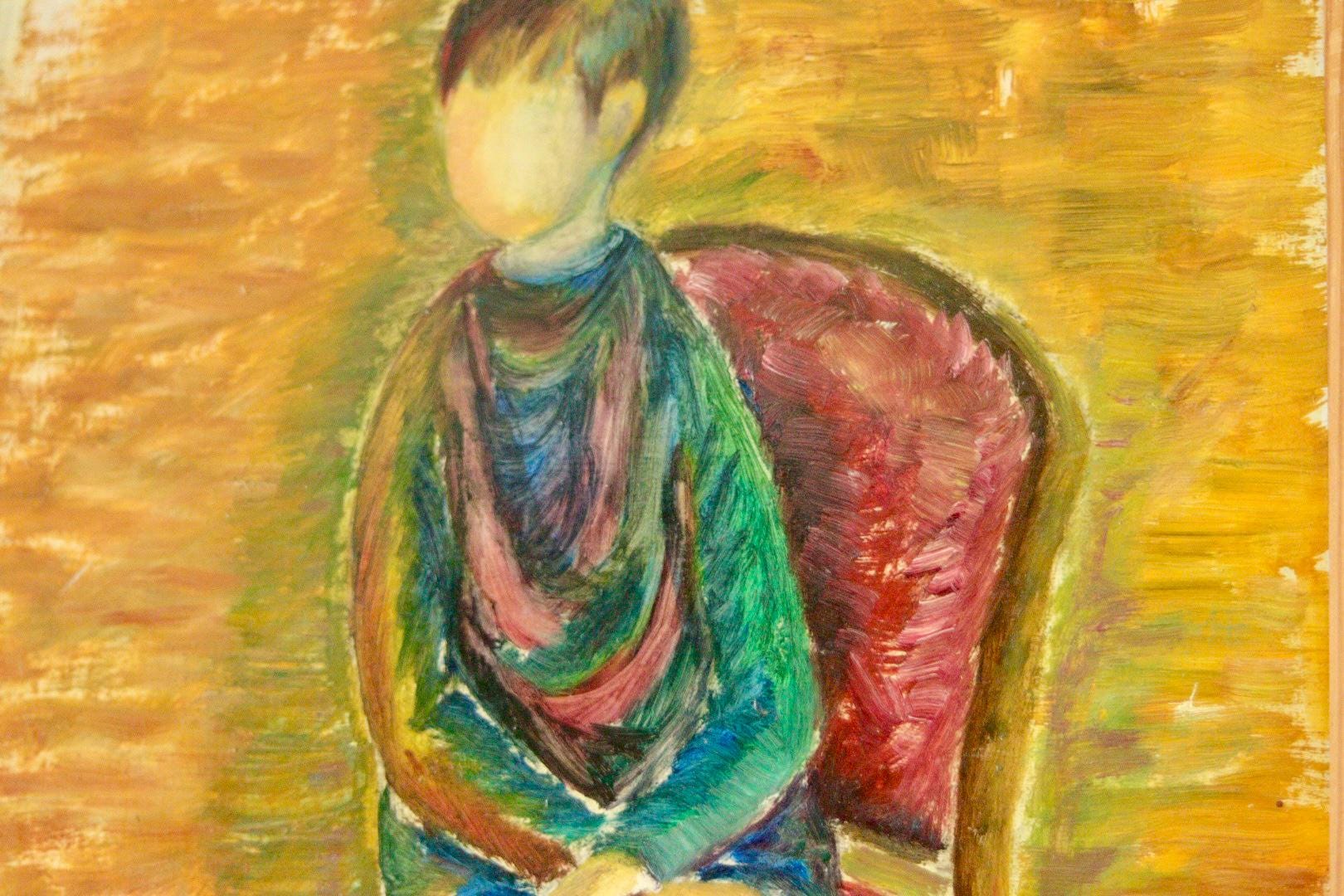 "Sitting Woman" Sir Falk 68