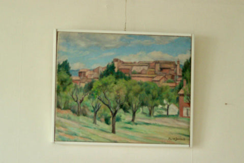 “Town with Trees” by Folke Berlinde