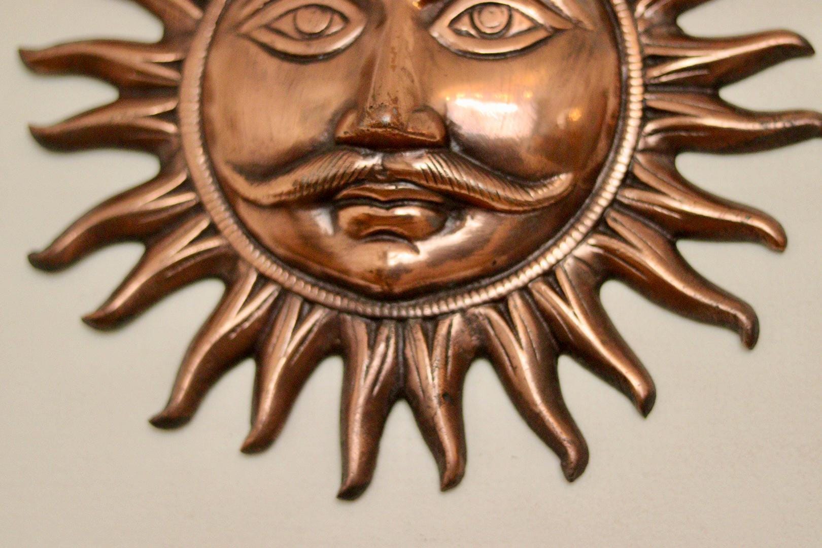 Vintage Copper Sun