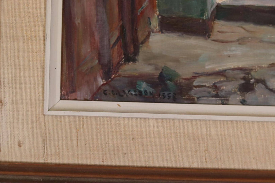 “Yard View” by Carl Oskar Larsson