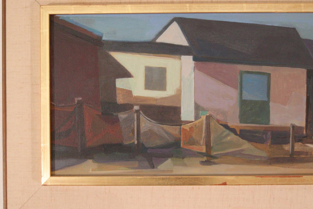 “Grötviks sjöbodar, Söndrum” by Ragnar Ring