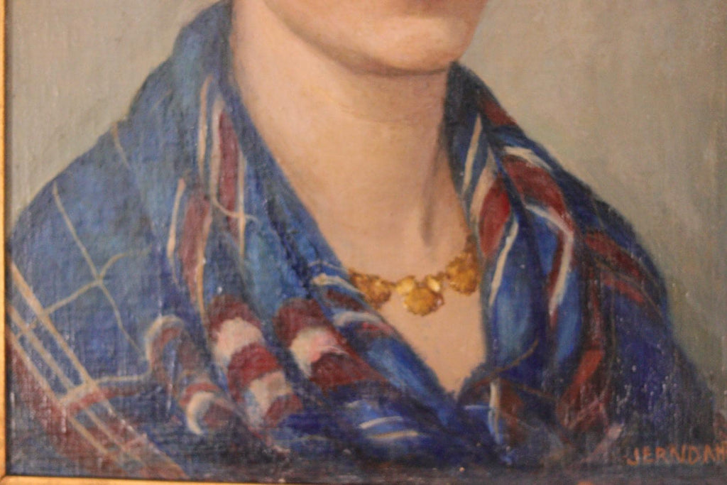 “Portrait of Lilly Lundberg” by Maj Jerndahl