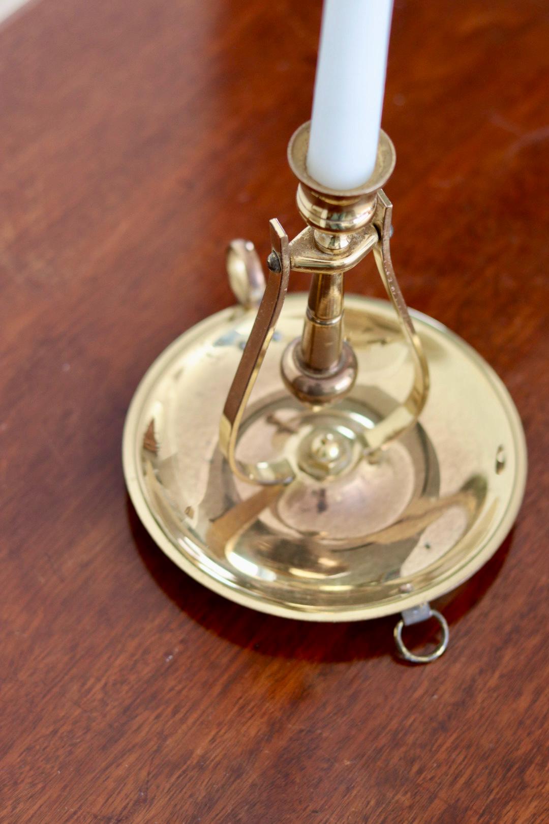 Swedish Brass Candleholder