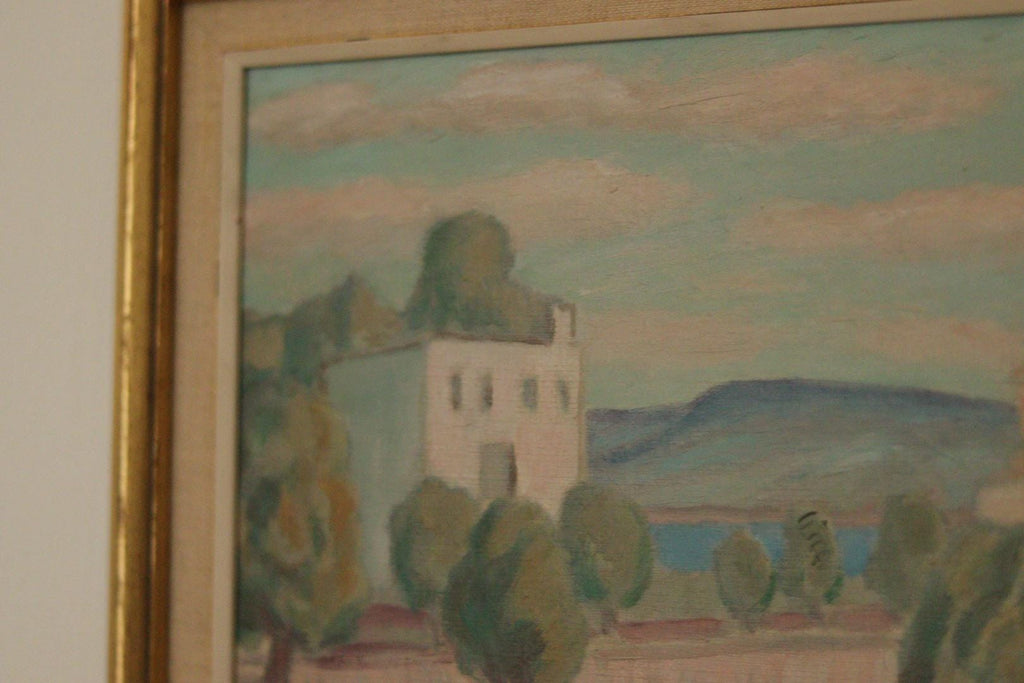 “Landscape with Buildings” by Erik Ulfonberg