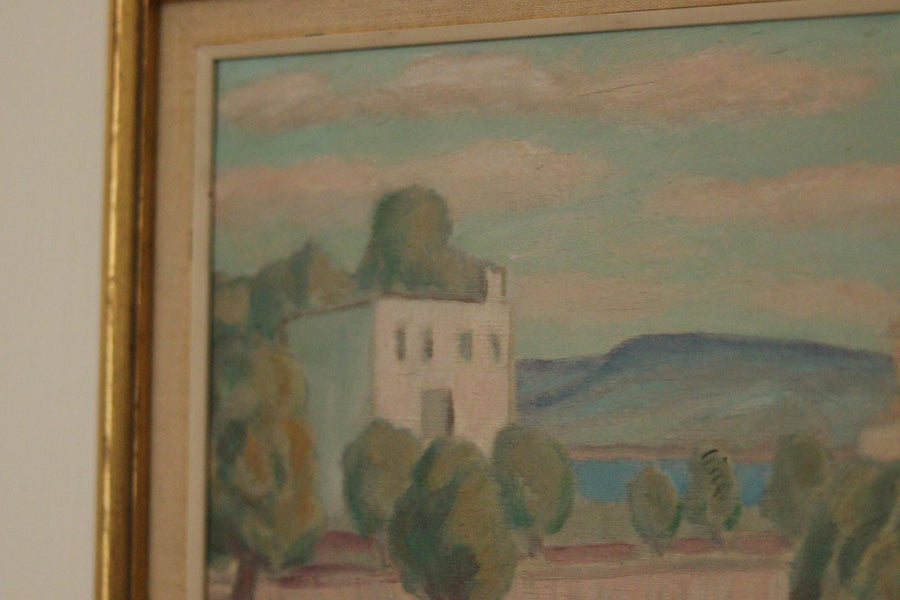 “Landscape with Buildings” by Erik Ulfonberg