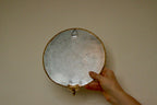 Vintage Brass Sconce with Mirror
