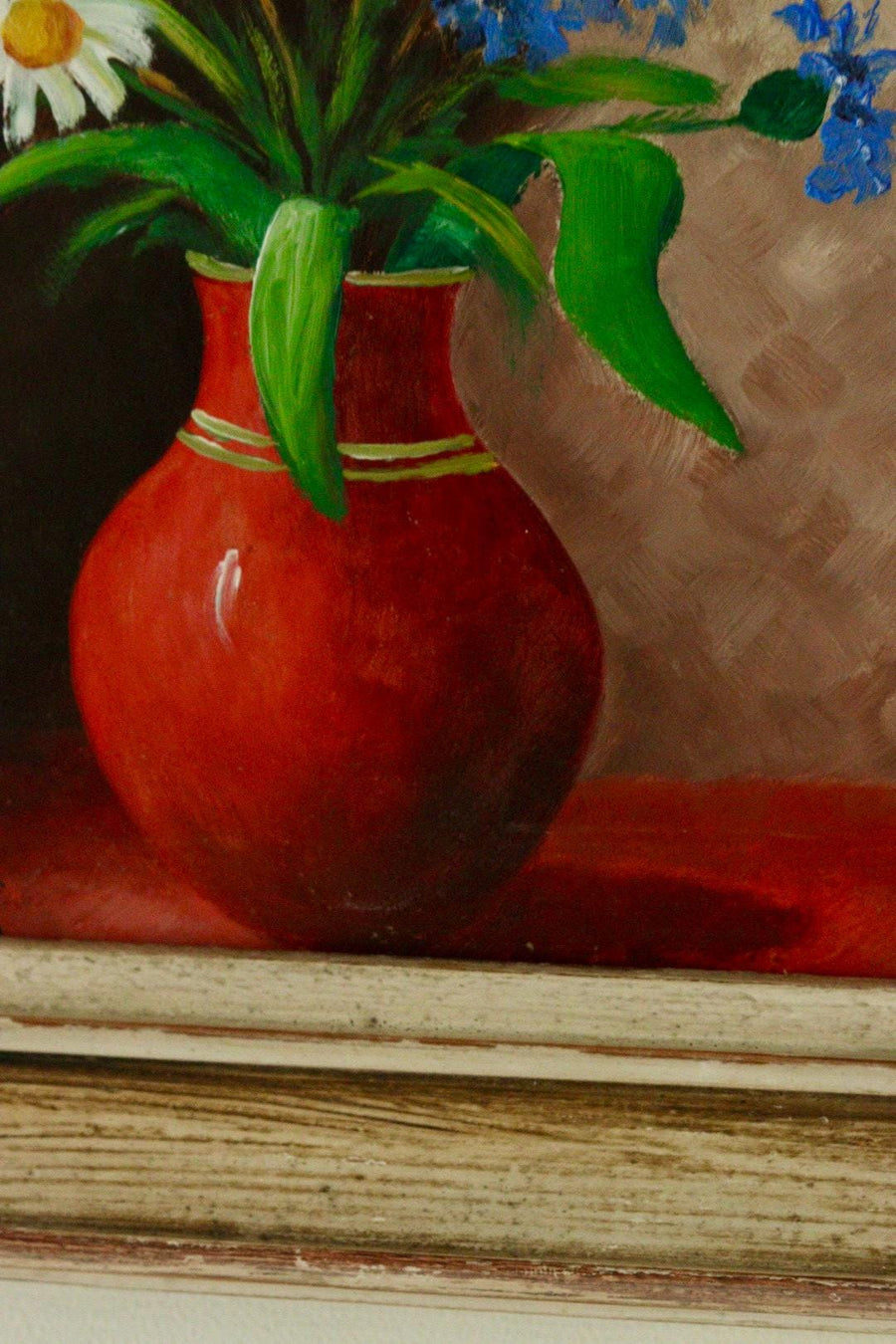 "Flowers in Red Vase" – Gunnar Sträng