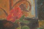 Mid-Century Swedish Oil on Masonite "Still Life"– Dated 1953