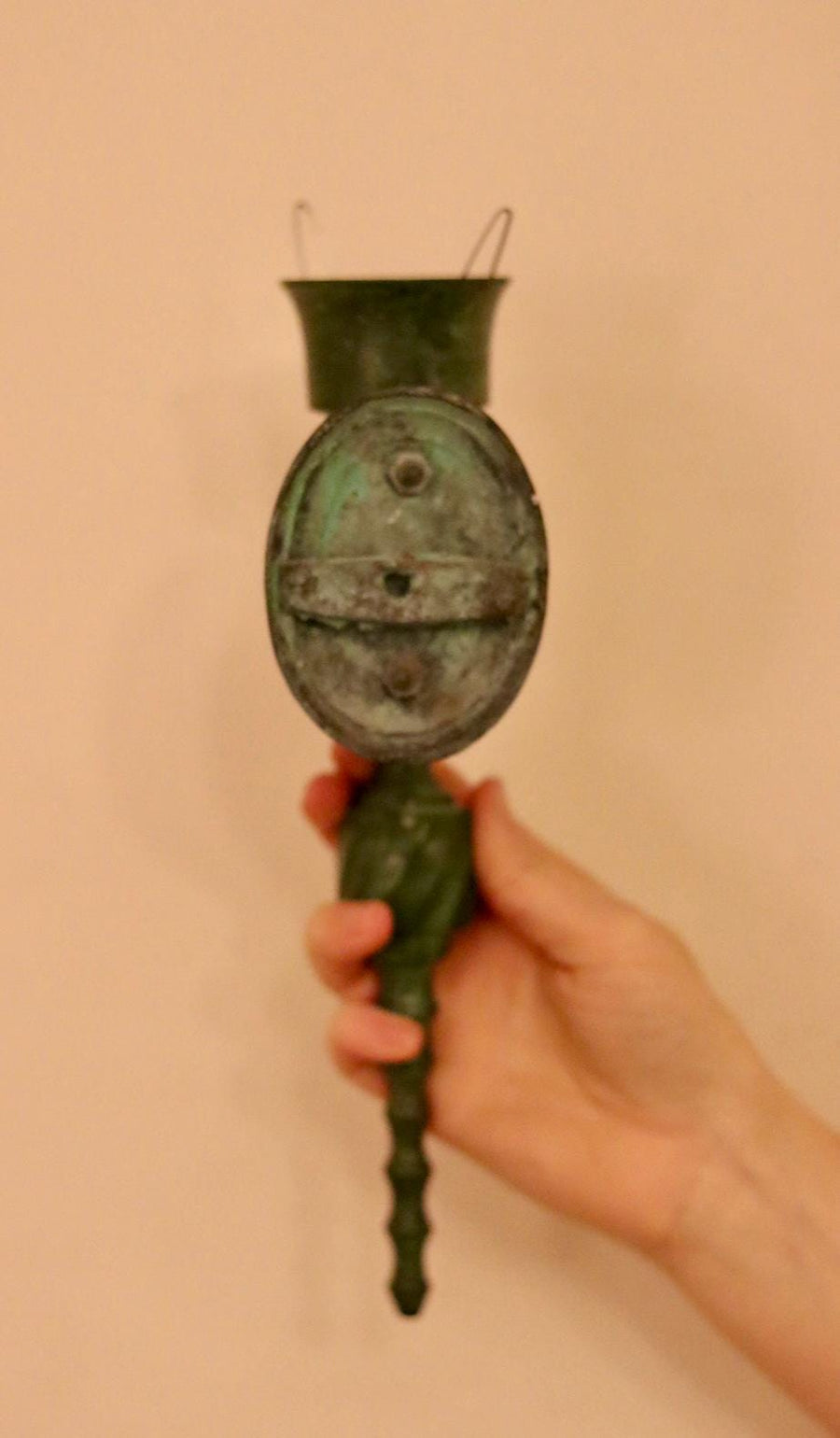 Post Modern Verdigris Sconces