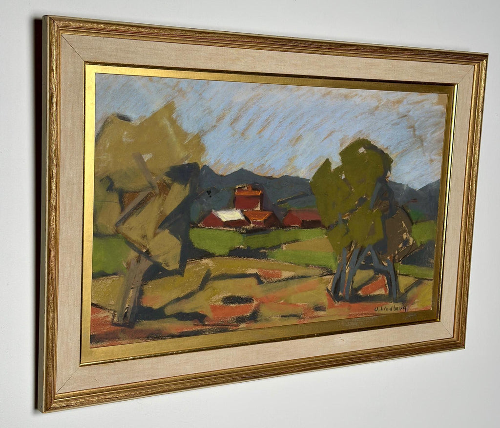 “Landscape with Tree” by Uno Lindberg