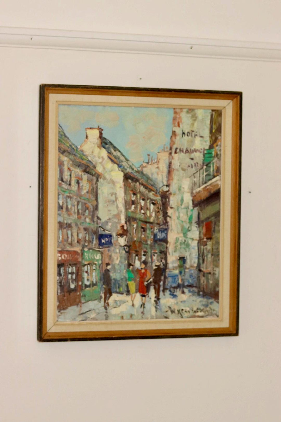 " Street view in Paris France" by Hendrik Cornelis Kranenburg