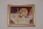 “Still Life with Fruit and Bottle” by A.K.