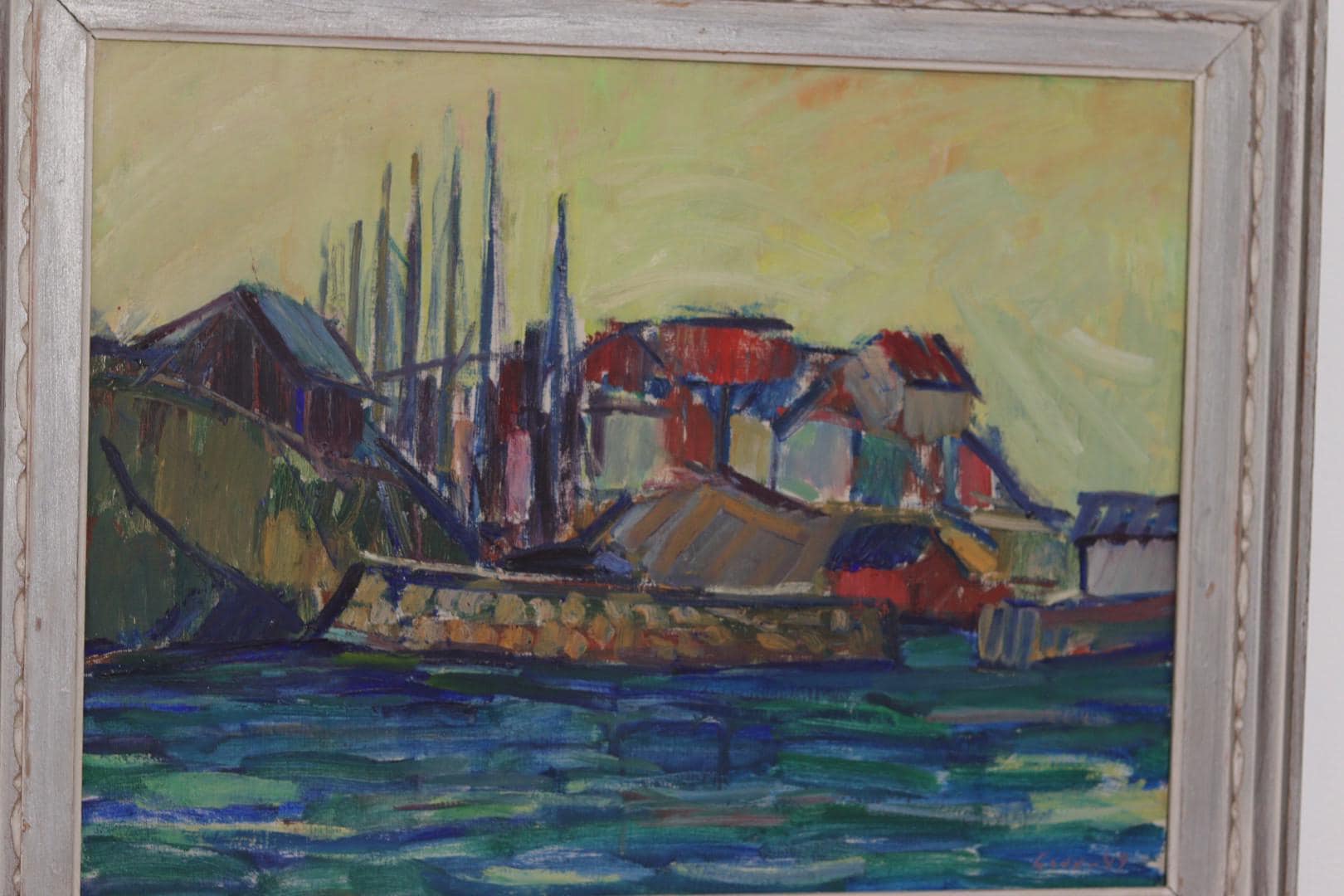 “Bohuslän Fishing Village” by Karl Axel Gadd