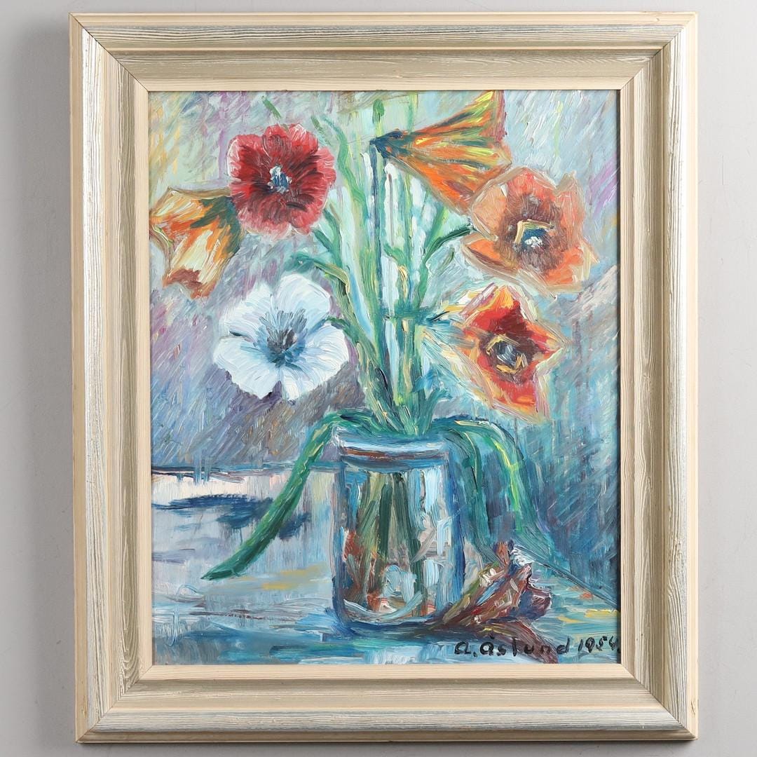 “Flower Still Life” by A. Åslund