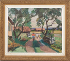 “On Bicycle” by Oskar Person – Signed