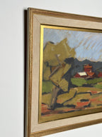 “Landscape with Tree” by Uno Lindberg