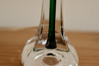 Vintage Glass table lamp by Hannelore Dreutler, Studio Åhus, Sweden, 1990's