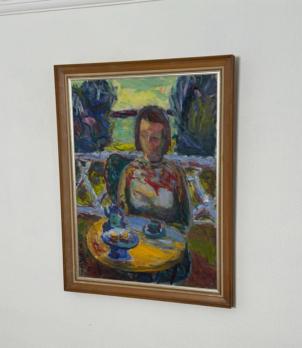 “Café Scene” by Bertil Eriksen