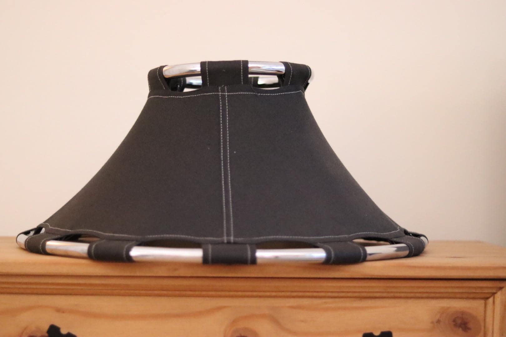 Chrome Table Lamp by Anna Ehrner for Ateljé Lyktan, 1970s