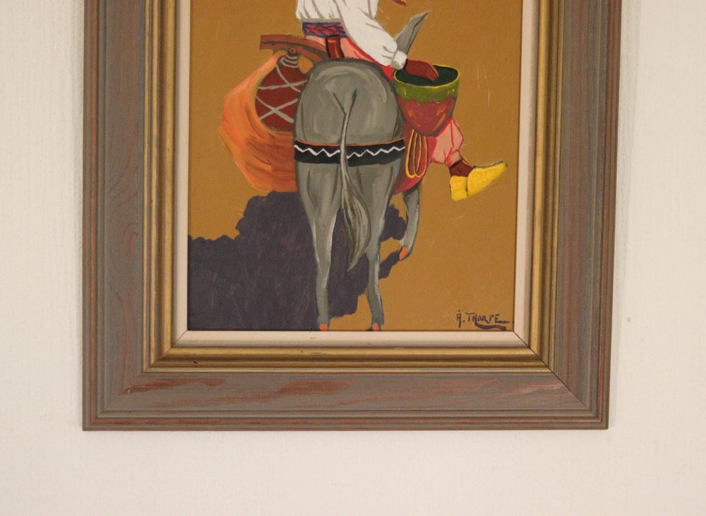 " Man on a Donkey" by Åke Thorpe