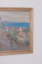“Village Scene II” by E. R. Olsson