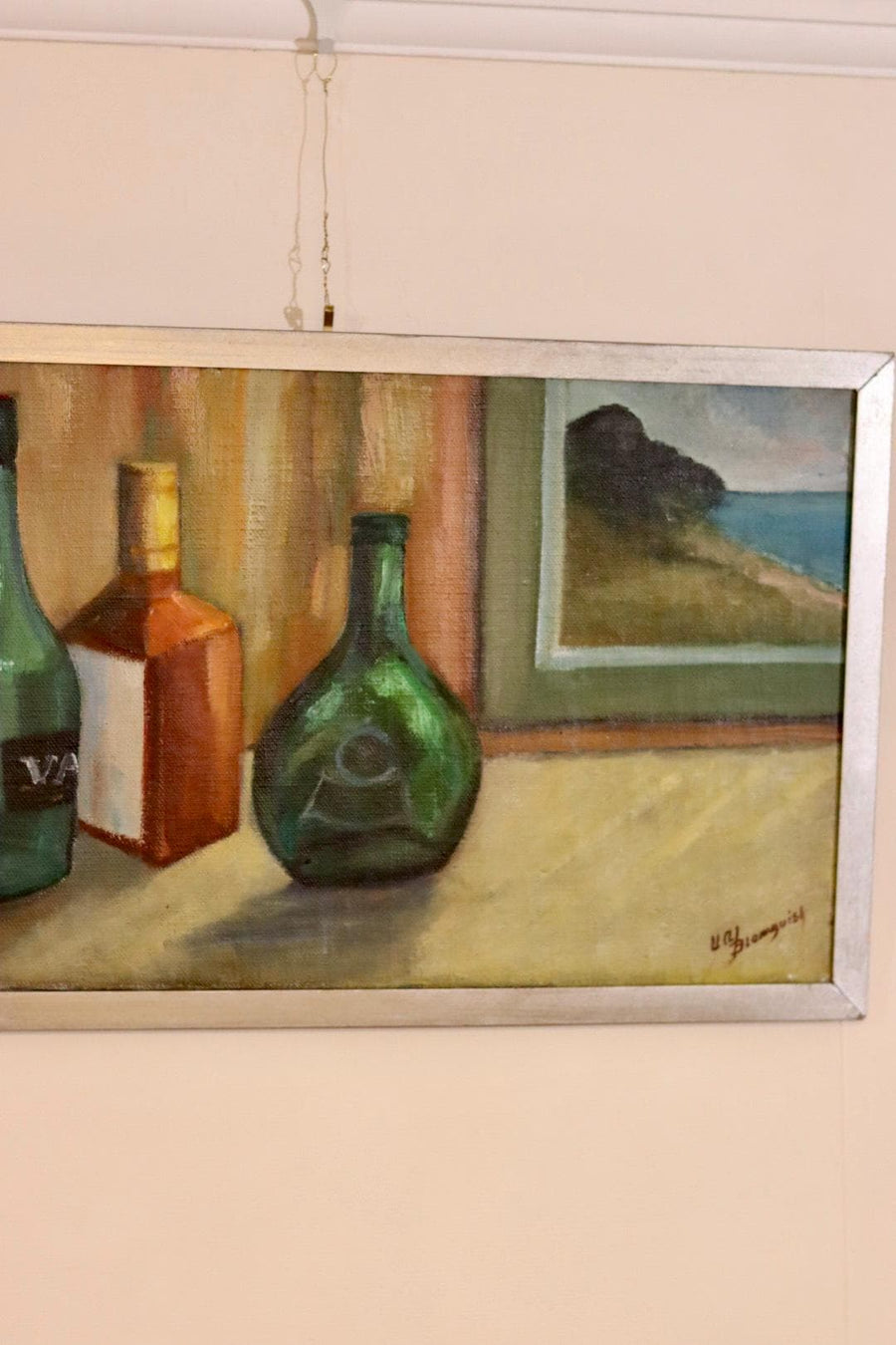 "Still Life with Bottles " by Uno Blomquist