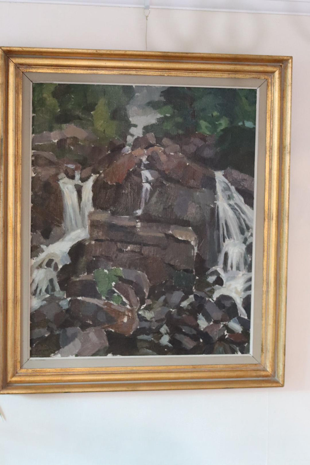 "Cubist Waterfall" – Larson