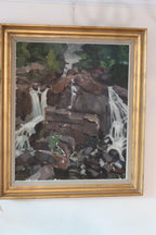 "Cubist Waterfall" – Larson