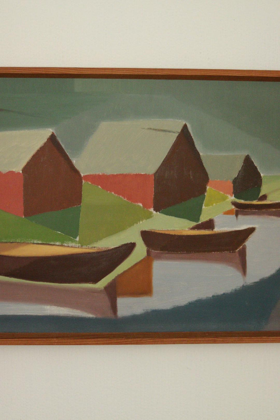 “Moored Boats” by bon