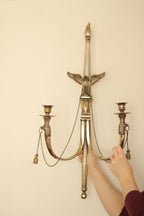 Antique Brass Sconce