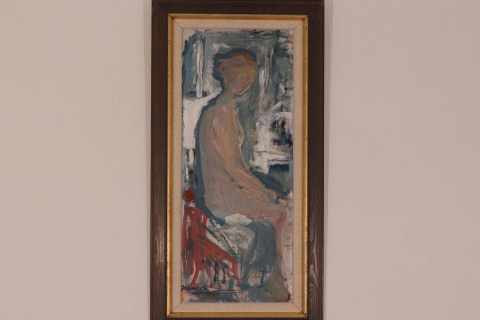 “Sitting Model” by Bengt Hamrén