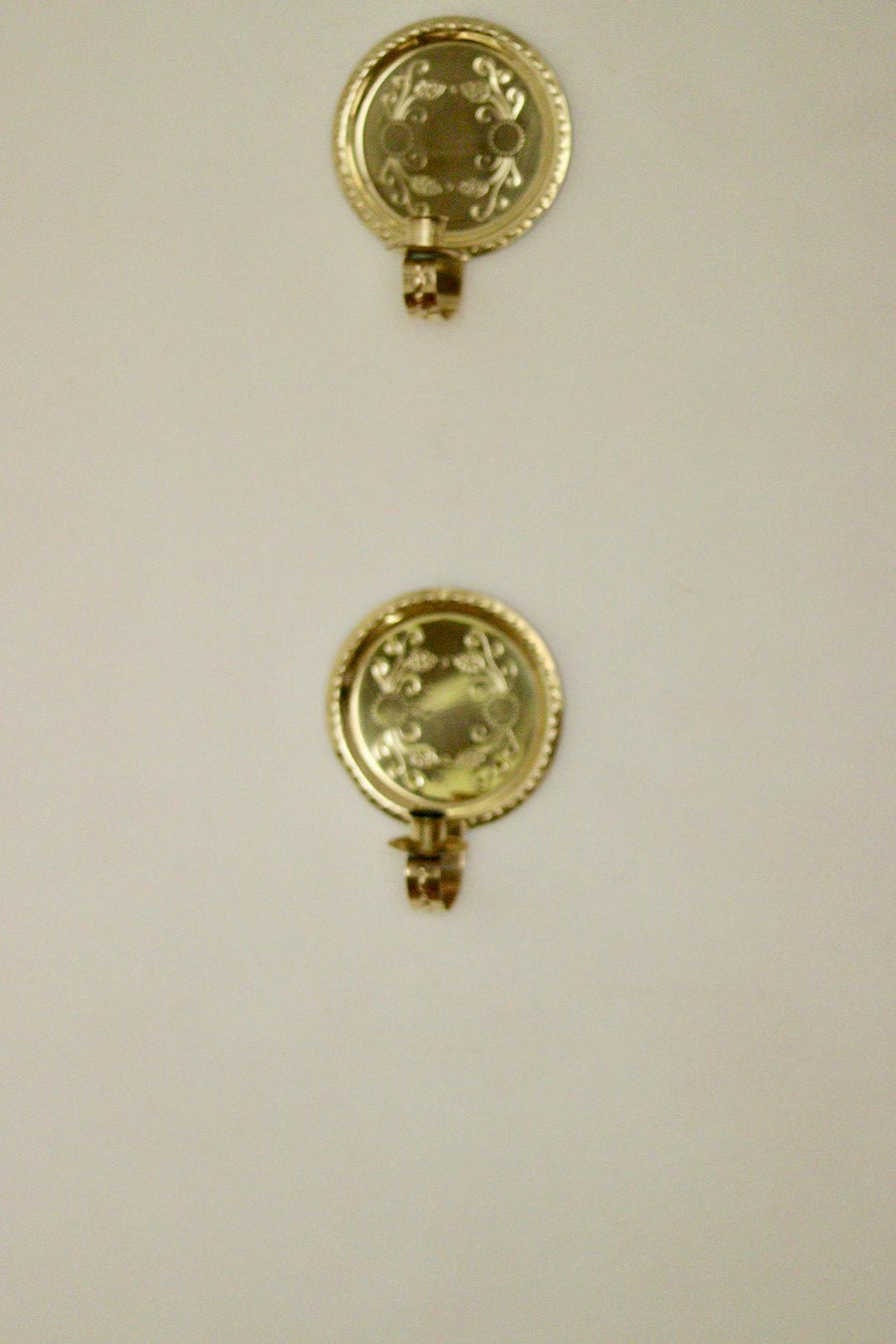 Pair Of Mid Century Swedish Brass Sconces