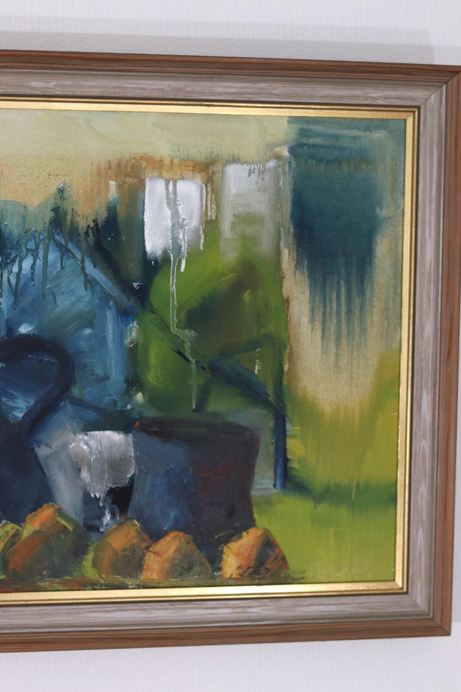 Original Swedish Oil on Canvas – “Vibrant Still Life”