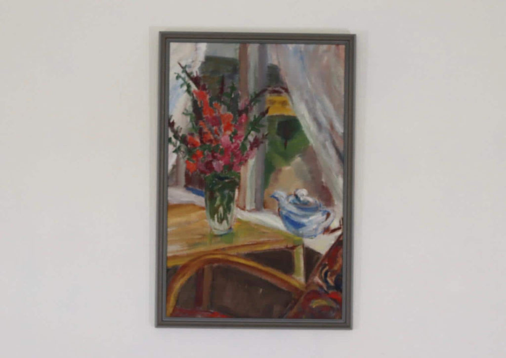 Flowers and Teapot