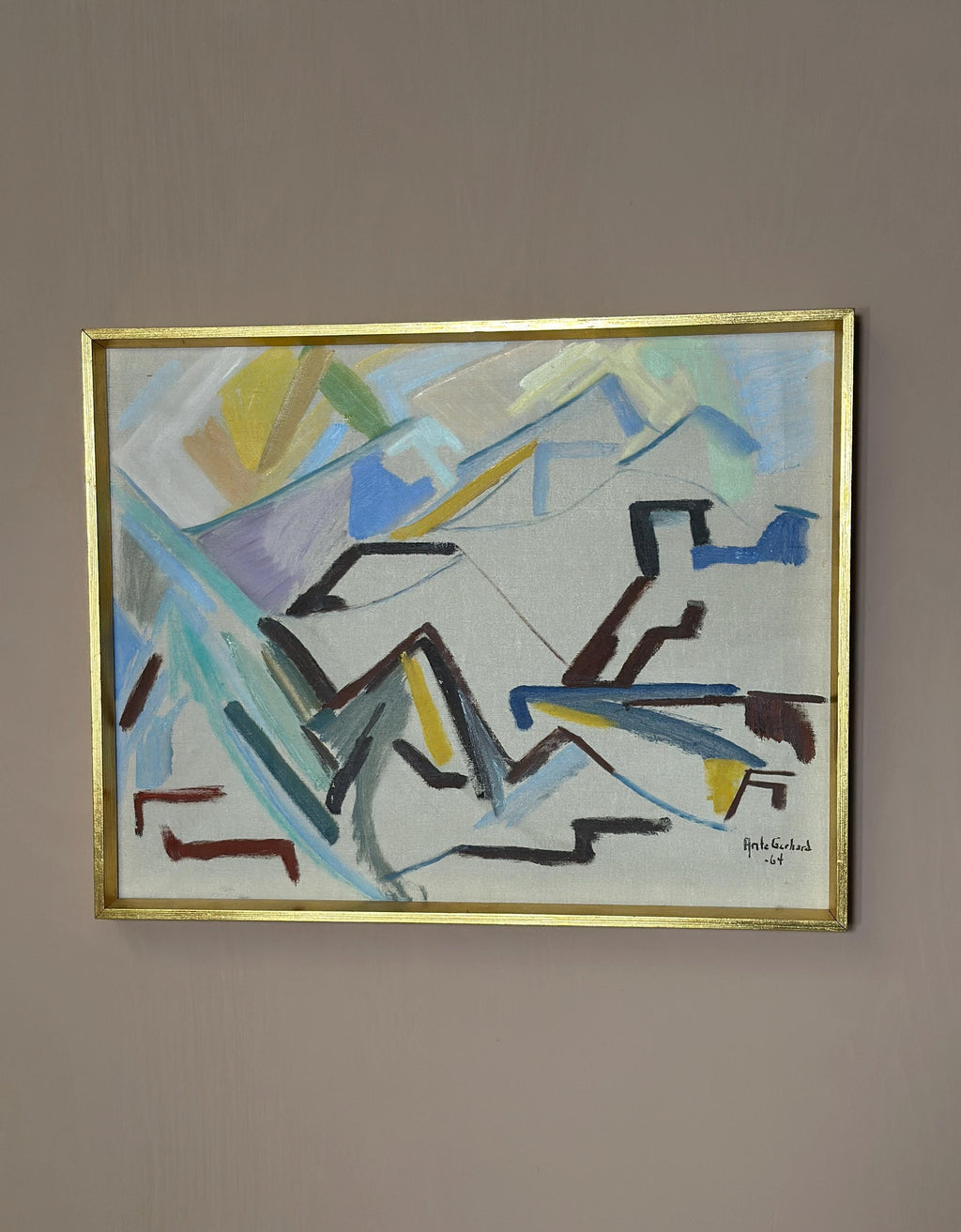 “Abstract Landscape” by Ante Gerhard