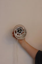 Pair of Vintage Wall Lamps by Elidus – Pine Wood Raster Bedside Lamps, 1970s