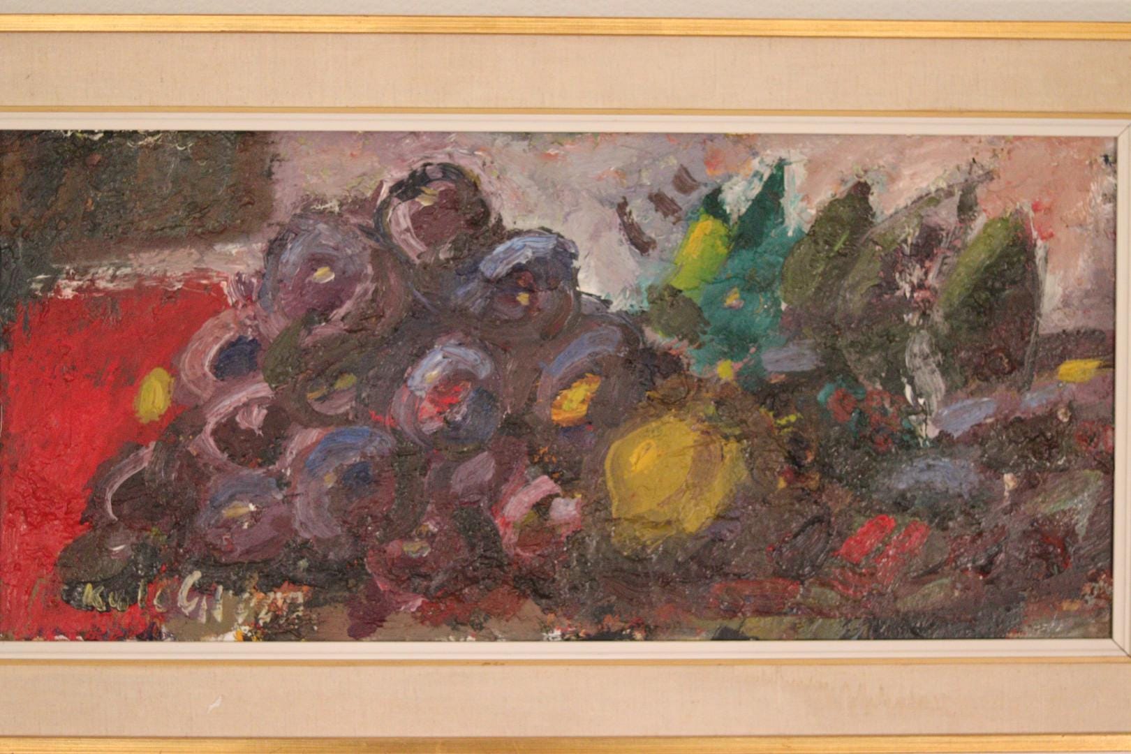 “Still Life: Grapes” by Kulo Green